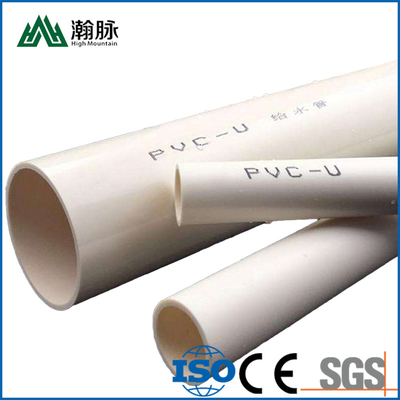 6 اینچ 24 اینچ PVC لوله آب پلاستیکی U برای زهکشی مقاومت قلیایی