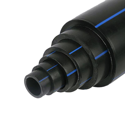 لوله سیاه HDPE لوله آبیاری ترکیبی تامین آب و زهکشی