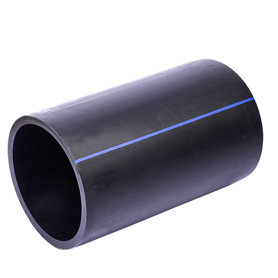 لوله پلاستیکی تامین آب پلی اتیلن پلی اتیلن مشکی چاله HDPE برای آبیاری