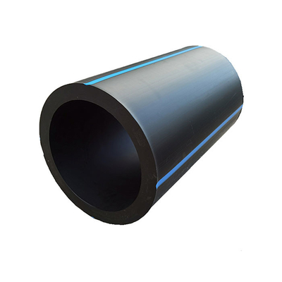 لوله تامین آب HDPE رنگ مشکی ISO9001 PE100 DN160mm