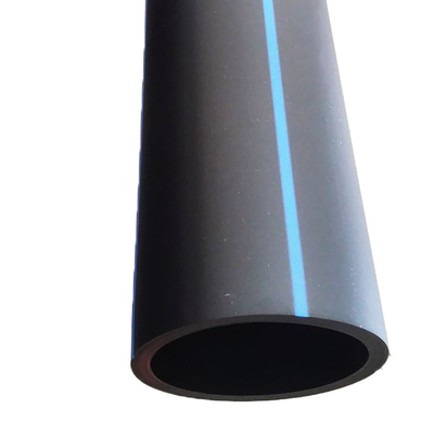 لوله تامین آب HDPE زیرزمینی سیاه 300mm 500mm 700mm قطر بزرگ