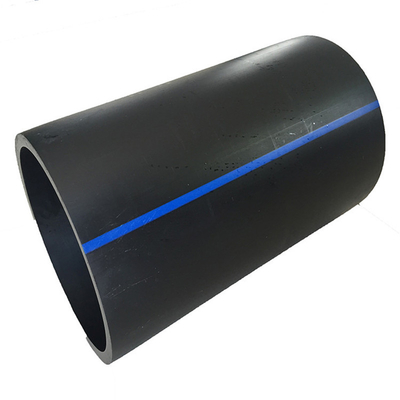 قطر 8 اینچ HDPE لوله تامین آب زهکشی مشکی DN20mm