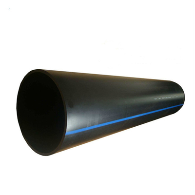 قطر 8 اینچ HDPE لوله تامین آب زهکشی مشکی DN20mm