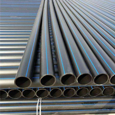 لوله های تامین آب PE100 HDPE قابل تنظیم مقاوم به خوردگی خدمات قالب گذاری سیاه یا آبی در دسترس است