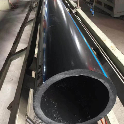 برش مقاومت در برابر خوردگی سیاه لوله آب hdpe DN20mm-1600mm 2.3mm-117.6mm