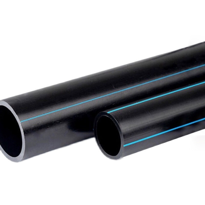 PE100 لوله های آب رسانی سیاه/آبی HDPE با نمونه های موجود
