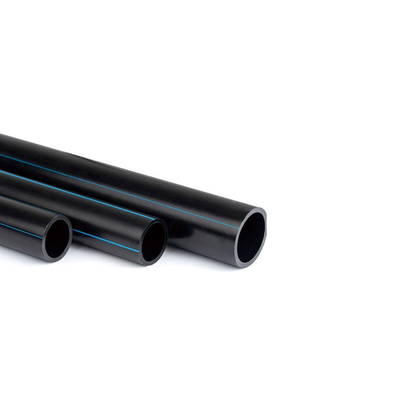 طول قابل تنظیم سیاه و آبی Hdpe لوله آب PE لوله آب با مقاومت در برابر خوردگی