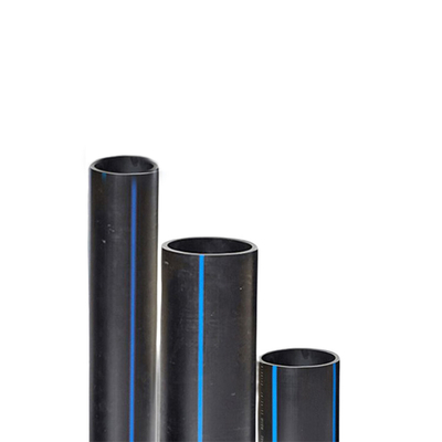 طول قابل تنظیم سیاه و آبی Hdpe لوله آب PE لوله آب با مقاومت در برابر خوردگی