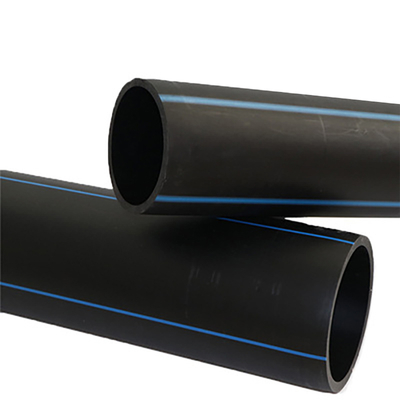 PE100 لوله آب Hdpe لوله Hdpe مقاوم در برابر خوردگی طول سفارشی 2.3mm-117.6mm