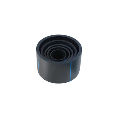 PE100 لوله های تامین آب HDPE سیاه/آبی برای مقاومت در برابر خوردگی