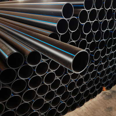 لوله های تامین آب HDPE مقاوم به خوردگی برای اندازه و ضخامت سفارشی 2.3mm-117.6mm