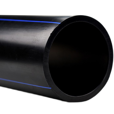 لوله آبی یا سیاه با نوار آبی HDPE برای استفاده در آب