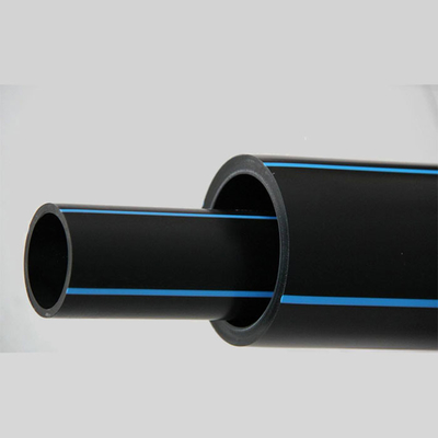 لوله آب PE Hdpe / لوله آب PE در سیاه اندازه های سفارشی گواهینامه ISO