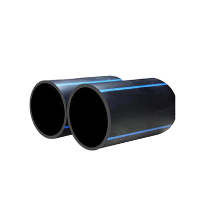 لوله آب PE Hdpe / لوله آب PE در سیاه اندازه های سفارشی گواهینامه ISO