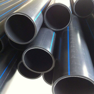 DN16mm-1800mm Hdpe لوله PE لوله گواهینامه به ISO9001 در آبی یا سیاه