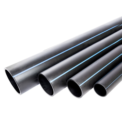DN16mm-1800mm Hdpe لوله PE لوله گواهینامه به ISO9001 در آبی یا سیاه