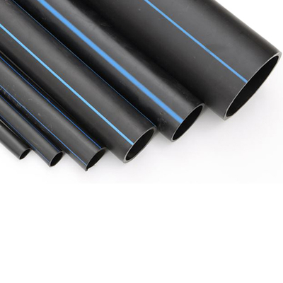 DN16mm-1800mm Hdpe لوله PE لوله گواهینامه به ISO9001 در آبی یا سیاه