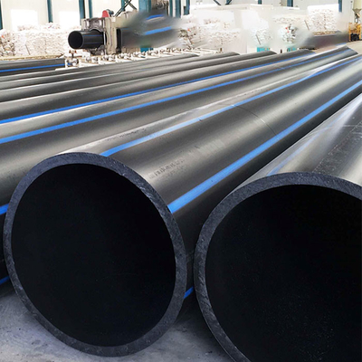 14001 لوله های تامین آب گواهی شده HDPE با نوار آبی