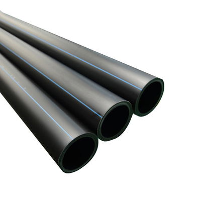 لوله های تامین آب HDPE با دوام در سیاه/آبی (2.3-117.6mm) لوله های تامین آب زیرزمینی