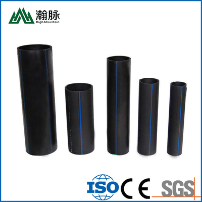 لوله های آب Hdpe / لوله های آب Pe برای آب مختلف و فاضلاب لوله های Hdpe قطر بزرگ