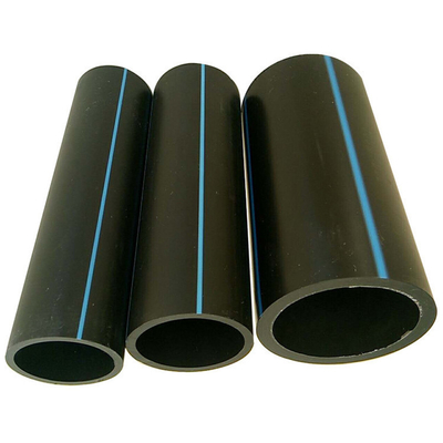 لوله های تامین آب HDPE مقاوم در برابر خوردگی برای لوله های تامین آب پلاستیکی سفارشی لوله های سیاه HDPE