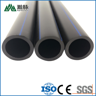 اندازه سفارشی لوله های تامین آب HDPE PE طول به عنوان الزامات مشتری برای شبکه توزیع آب