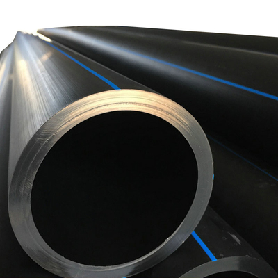 اندازه سفارشی لوله های تامین آب HDPE PE طول به عنوان الزامات مشتری برای شبکه توزیع آب