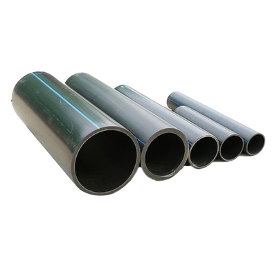 طول به عنوان الزامات مشتری لوله های تامین آب HDPE با خدمات پردازش برش و ضخامت 2.3mm-117.6mm
