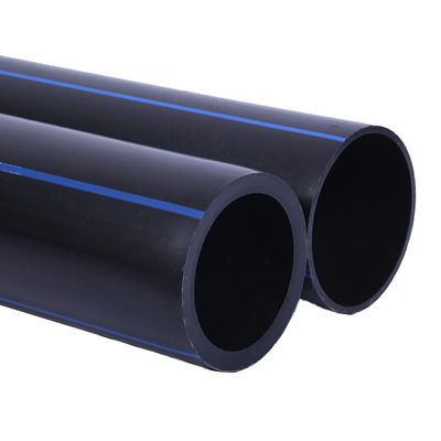 لوله های تامین آب HDPE قابل تنظیم با طول به عنوان الزامات مشتری DN16mm-1800mm 2.3mm-117.6mm