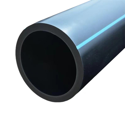 آب رسانی و تخلیه لوله های آب رسانی HDPE با ضخامت 2.3mm-117.6mm ساخته شده از مواد اولیه PE HDPE