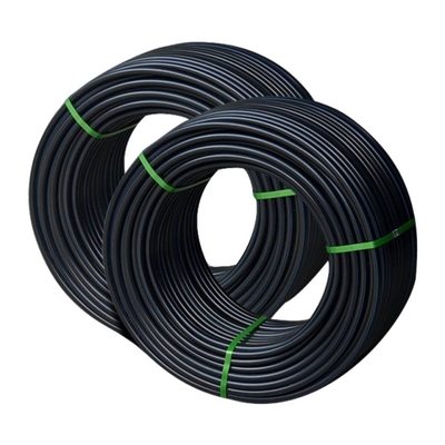 آب رسانی و تخلیه لوله های آب رسانی HDPE با ضخامت 2.3mm-117.6mm ساخته شده از مواد اولیه PE HDPE