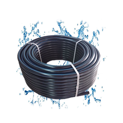 آب رسانی و تخلیه لوله های آب رسانی HDPE با ضخامت 2.3mm-117.6mm ساخته شده از مواد اولیه PE HDPE