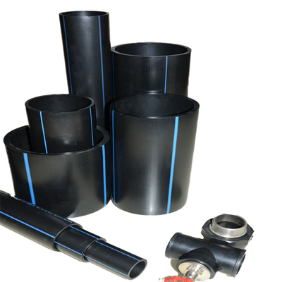 50 سال طول عمر لوله های تامین آب HDPE PN6-PN16 فشار نامی با نوع اتصال فیوژن Butt