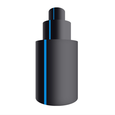 2.3mm-117.6mm ضخامت لوله فاضلاب PE PN6-PN16 درجه فشار برای دفع زباله های سنگین