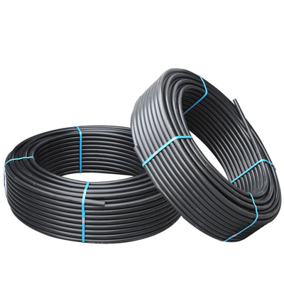 PN6-PN16 لوله های تامین آب HDPE ساخته شده از مواد خام PE و ظرفیت فشار 1.25mpa-2.5mpa