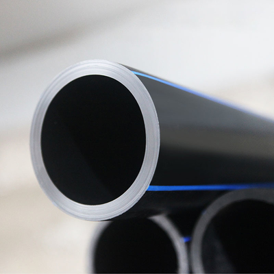 لوله های تامین آب HDPE مقاوم به خوردگی روش اتصال فیوژن Butt ساخته شده از مواد اولیه PE