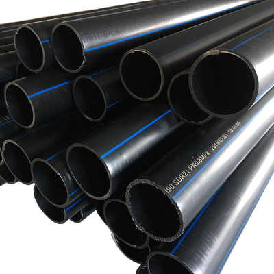 مقاومت بالا در برابر ضربه و مقاومت عالی در برابر خوردگی لوله های تامین آب HDPE در ماده سیاه