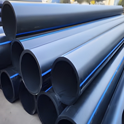 1.25 مگاپاسکال-2.5 مگاپاسکال لوله های آبرسانی HDPE با پلی اتیلن با چگالی بالا طول 5.8 متر / 11.8 متر / سفارشی