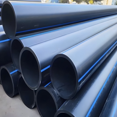 2.3mm-117.6mm ضخامت لوله فاضلاب PE برای طیف دمایی -40C تا 60C راه حل های دفع فاضلاب