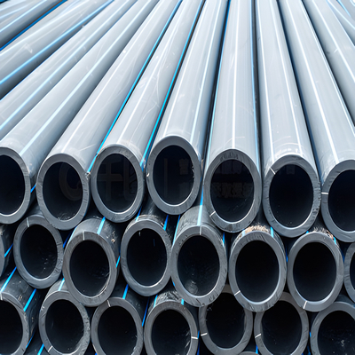 5.8m / 11.8m / لوله های تامین آب HDPE سفارشی با فشار 1.25mpa-2.5mpa و محدوده دمای -40C تا 60C